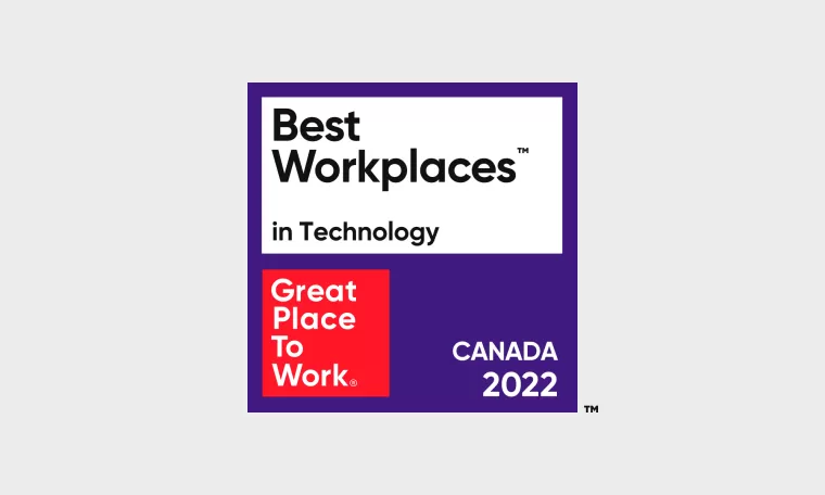 Symetris: Best Workplaces in Technology - Canada 2022