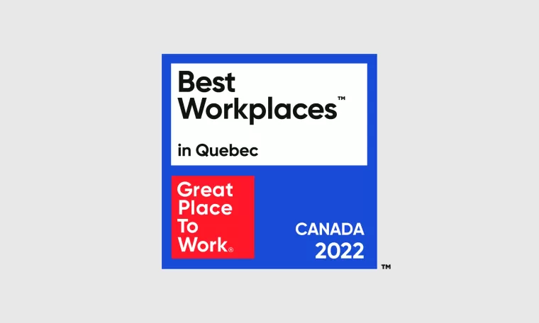 Symetris is one of the best workplaces in Quebec