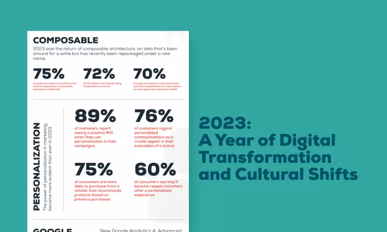 2023 Year in Review Infographic