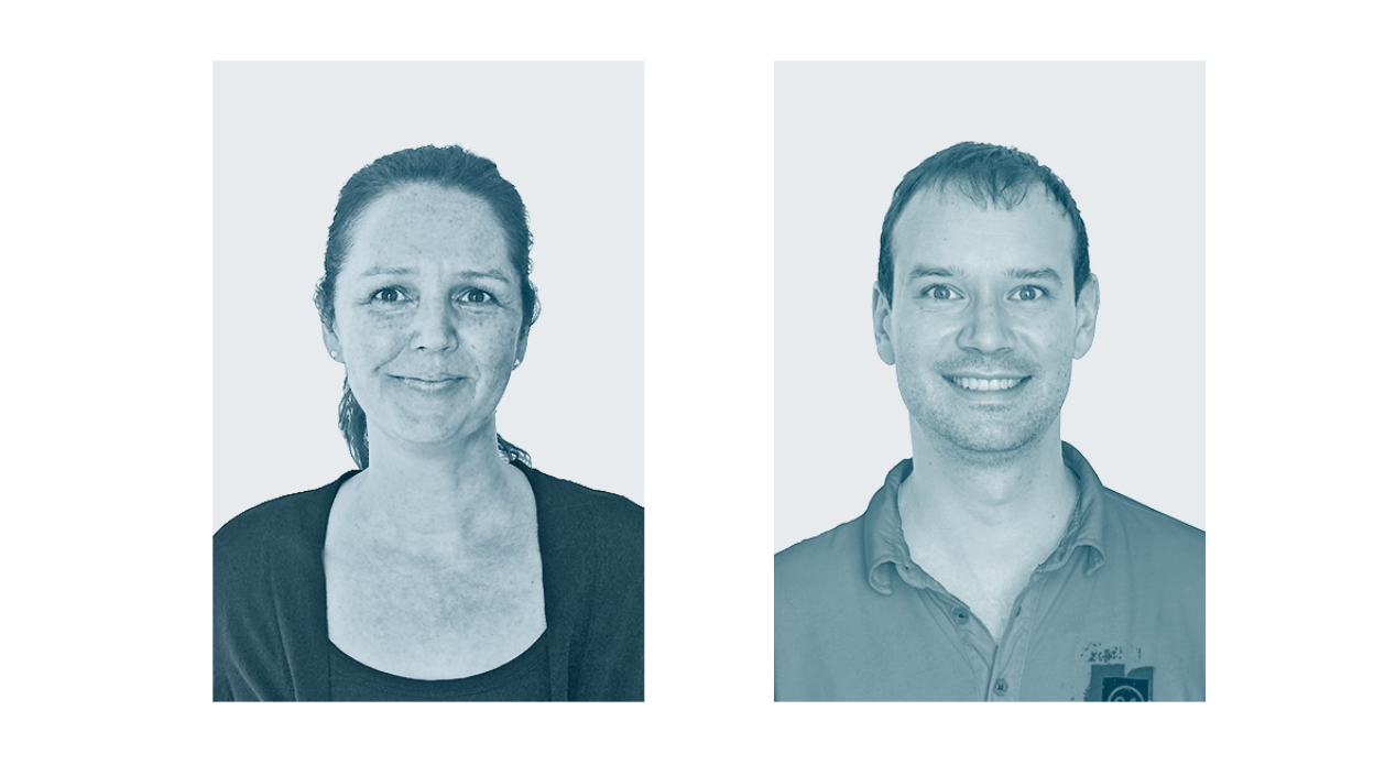 Mélanie Filtrault and Arnaud Datin