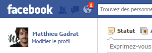 Facebook profile